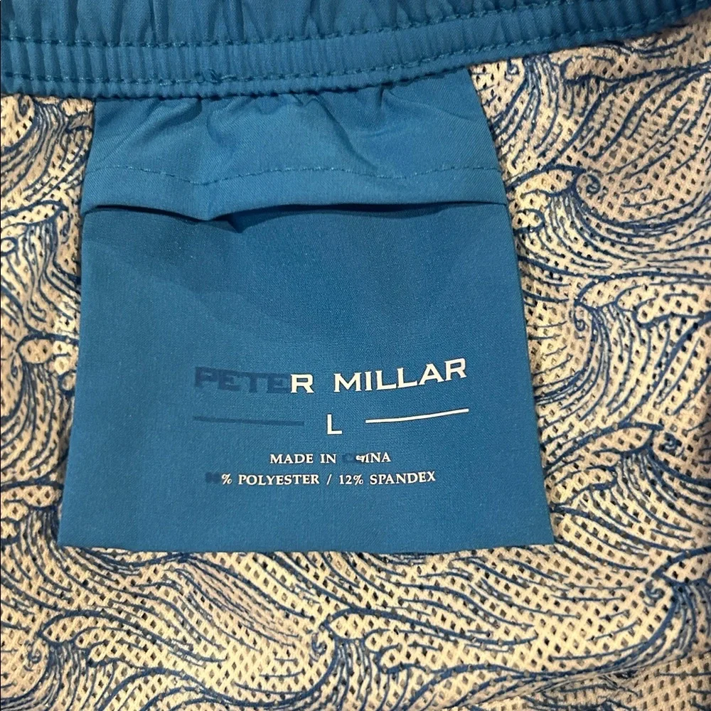 Peter Millar Men’s Size Large Crown Golf Gator Gimmie Swim‎ Trunks EUC